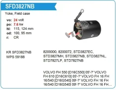 ������ �������� (�������) Volvo FH 550 [D16C550], 24V Krauf SFD3827 ����