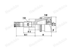 ���� �������� ABS, Daihatsu Terios/Toyota CAMI 99- Narichin NUP2164 NUP2164 ����