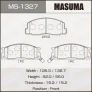 ������� �������� �.! Toyota Liteace 1.5-1.8D/2.0D 87-91 Masuma MS-1327 MS1327 ����