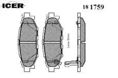 ������� �������� ������ ! Subaru Legacy IV 2.0i/2.5 I/Outback 2.5i 03 181759 ICER 181759 181759 ����