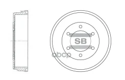 ������� ��������� Nissan NV350 Caravan 12- / Terrano 86-96 Sangsin brake ���. SD4217 SD4217 ����