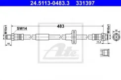 ����� ��������� �������� mercedes-benz c-class s-class Ate 24.5113-0483.3 Mercedes-Benz: 2024200148 Mercedes-Benz C-Class (W202). Mercedes-Benz 245113...