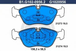������� ����. ���. Galfer B1. G102-0956.2 Volvo: 271587 30793799 271859 30648381 9485267 9485593 272343 Volvo 850 (Ls). Volvo 850 ��������� (Lw). Volv...