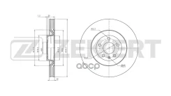 ���� ��������� �������� Audi A4 II III 00- Zekkert ���. bs-7060 BS7060 ����