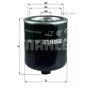 ������ �������������� ������� ��� ����������� ������ 4 R ����� Mahle AL14D AL14D ����
