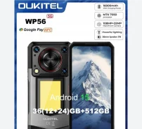 Oukitel WP56. �����, 512 ��, ������, 3G, 4G LTE, 5G, Dual-SIM, ����������, NFC ����