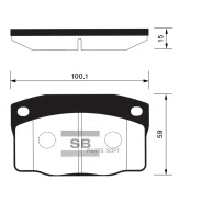 ������� ��������� OPEL Kadett E/Daewoo Nexia 8v R13 �������� SP1055 SP1055 ����