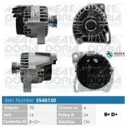 ��������� 14V 70A Fiat 500L (351), Alfa Romeo Mito (955) Meatdoria 5540130 5540130 ����
