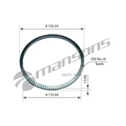 ������ ABS! �������� d192x174x13mm Z=100Nos Scania P/G/R/T Mansons 100067 Mansons 100067 100067 ����
