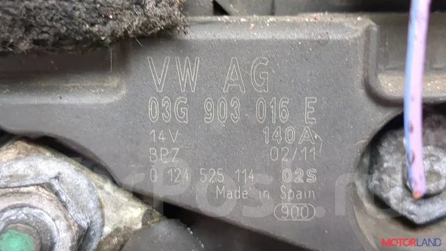 ��������� Audi A4 (B8) 2007-2015 21382294 03G903016G ����