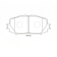 ������� ��������� �������� Toyota Passo Sette M500 2008-2012, Ractis P120 2010-2014, Porte NP140 2012-2020, Ractis P100 2005-2007 Masuma MS1518 MS1518...