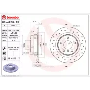 ���� ��������� Brembo 08A2051X 08A2051X ����