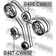 ����� �������� (Mitsubishi Outlander CW# 2006-) Febest Febest 0488CW6W Febest 0488CW6W 0488CW6W ����