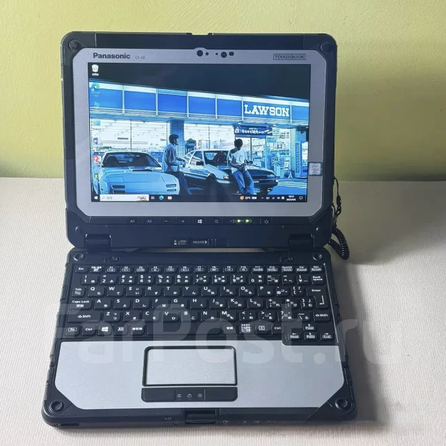 Panasonic Toughbook CF-20. 10.1", 1,2����, ��� 8 ��, ���� 256���, WiFi: 1, Bluetooth: 1, ����������� �� 4��. ����