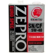 Idemitsu Zepro Euro Spec. 5W-40, �������������, 4��. ����