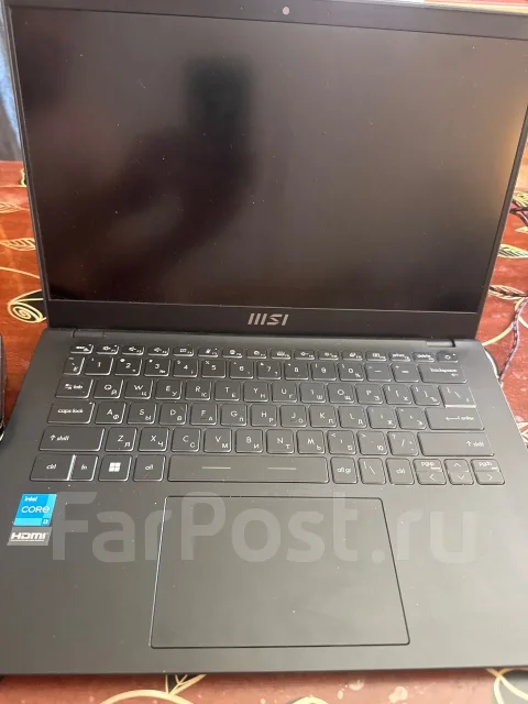 MSI Modern 14 C12M. 14", 60����, ��� 8 ��, ���� 512���, WiFi: 1, Bluetooth: 1, ����������� �� 7��. ����