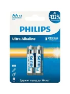 ��������� Philips LR6-2BL ULTRA Alkaline ������� 2 (AA) ����