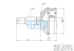 ���� ������� c ABS 32x64x28 HOE033A HDK HOE033A HOE033A ����
