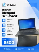 Lenovo IdeaPad 320-15AST. 15.6", 2,2����, ��� 4 ��, ���� 500���, WiFi: 1, Bluetooth: 1, ����������� �� 5��. ����