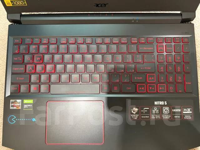 Acer Nitro 5. 16", ��� 16 ��, ���� 2 000���, WiFi: 1, Bluetooth: 1, ����������� �� 6��. ����