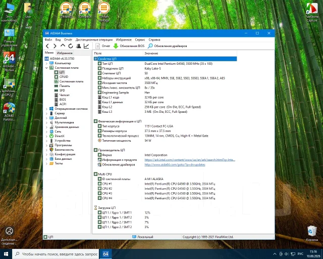 Intel Pentium G4560 ����
