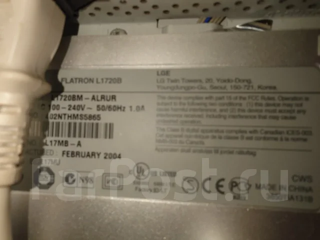 LG. 17", ���������� �� (LCD, LED, QLED) ����