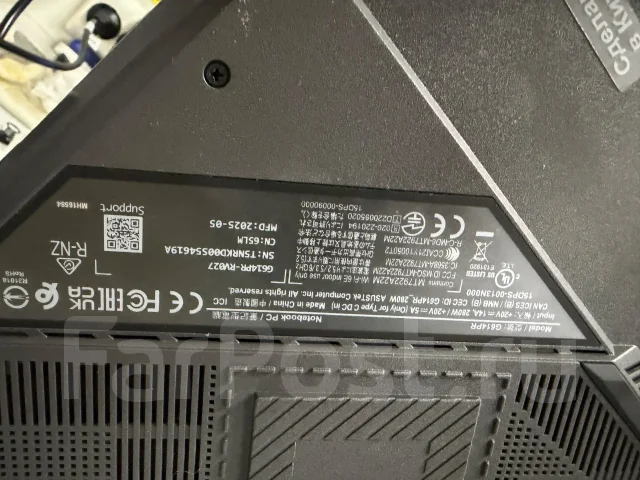 Asus ROG Strix G16. 16", ��� 64 �� � ������, ���� 1 000���, WiFi: 1, Bluetooth: 1 ����