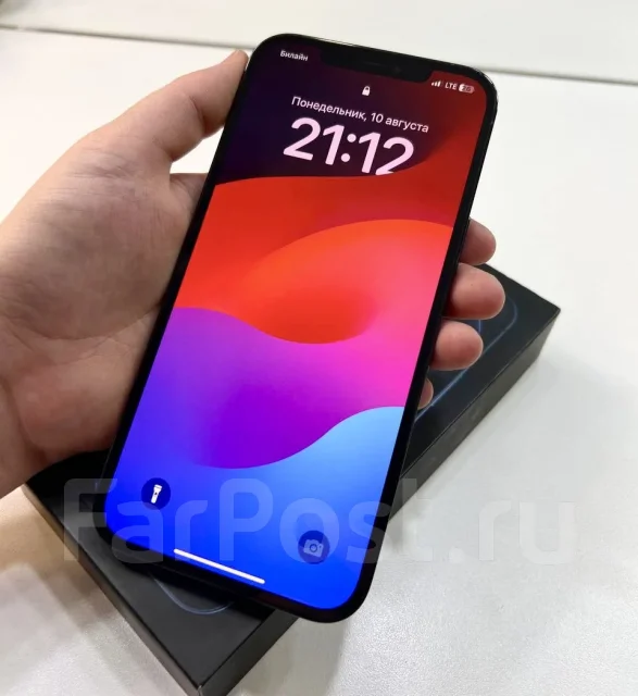 Apple iPhone 12 Pro Max. �/�, 256 ��, �����, 4G LTE, NFC, ������� �������, ������������ ������� ����