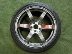 RAYS Volk Racing TE37 Saga SL. 8.5x18", 5x112, ET42, �� 66,6���. ��� ����� �� ����������� ����