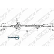 ����� ������� Mazda 3 03- / 3 MPS 06-09 (����� ����) SAT ST-BP6L-32-110 STBP6L32110 ����