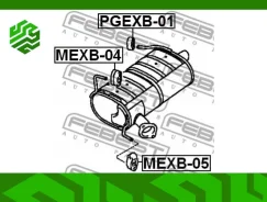 ����� ��������� ��������� Febest Pgexb01 PGEXB01 ����