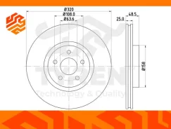 ���� ��������� Tyren TYR1020241 ��������, �����/������ TYR1020241 ����