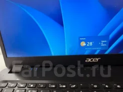 Acer Aspire. 15.6", 4����, ��� 16 ��, ���� 256���, WiFi: 1, Bluetooth: 1, ����������� �� 1��. ����