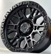 MLJ Black Rhino Razorback. 9.0x17", 6x139.7, ET-12, �� 108,1���. ����