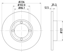 ���� ��������� ����� Daewoo Matiz M100, M150 0.8 09.1998 - Daewoo Matiz M100, M150 1.0 01.2003 - Nisshinbo ND6046K ND6046K ����