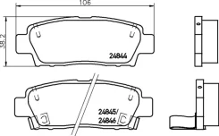 ������� ��������� (�����) Toyota Crown 95-01 / MARK2/ Chaser/Cresta 92-96 ������, ������ PF1323 ����