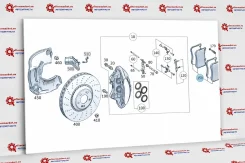 �������� �������� ��������� ������� S222, S217coupe A0084200220 A0084200220 ����