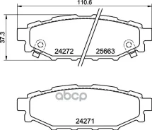 ������� ��������� �������� | ��� | Toyota GT 86 ���� (ZN6_) Nisshinbo ���. NP1133 NP1133 ����