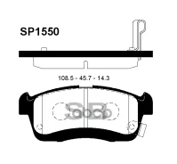 ������� ��������� ��������, �������� Sangsin Brake SP1550 SP1550 ����
