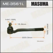 ���������� ������� ���� Masuma ME-3561L / TO out J9#, N18# LH Masuma, ����� ME3561L ����