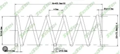 ������� Mitsubishi Pajero II 90-00� Montero Sport 00�- ������ (��) SCP10114 SCP10114 ����