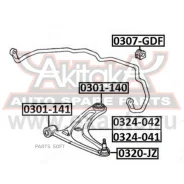 ����������� 0301-140* ASVA (������) ASVA 0301140 0301140 ����
