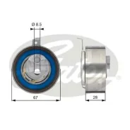����� �������� ����� ��� AUDU A4 11/05-03/08, A6 03/05-05/09, Q7 03/06-05/10, Phaeton 05/04-05/07, Touareg 11/04-05/10 T43152 ����