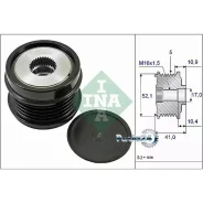 ����� ���������� ���� MB W176/246/C117/X156 1.6/2.0 11- INA 535027210 535027210 ����