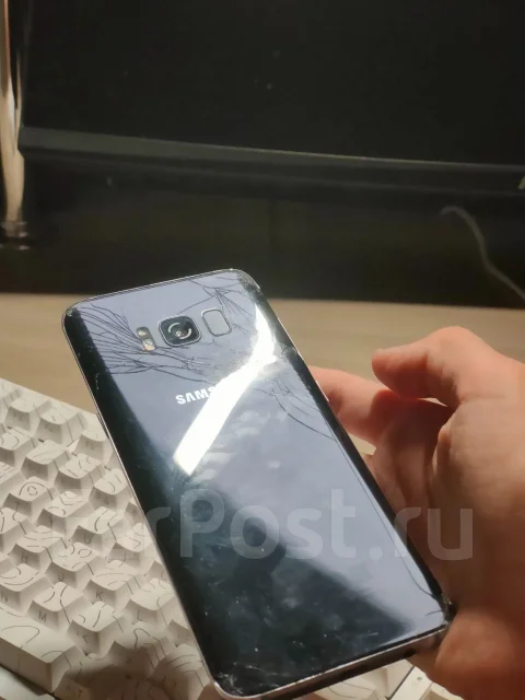 Samsung Galaxy S8. �/�, 64 ��, �����, 3G, 4G LTE, Dual-SIM, NFC, ������� �������, ������������ ������� ����
