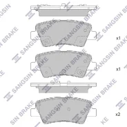 ������� ��������� �������� KIA Soul 1.6i/CRDi 09 SP1851 Sangsin SP1851 SP1851 ����