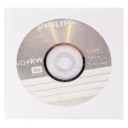 ���� DVD+RW 4.7 Gb [1 ��/4x/�������] Philips ����