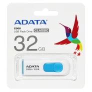 ������ USB2.0 Flash DRIVE 32Gb [AData Classic C008] White ����