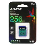 ������ SD Memory Card 256GB [SDXC] A-DATA Premier Pro class 10 UHS-I U3 V30S 95/60 MB/s ����