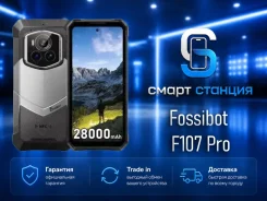 Fossibot F107 Pro. �����, 512 ��, �����, 3G, 4G LTE, 5G, Dual-SIM, ����������, NFC, ������� ������� ����